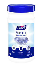 PURELL® Surface Sanitising Wipes chusteczki do dezynfekcji powierzchni, Wiadro na 600 sztuk
